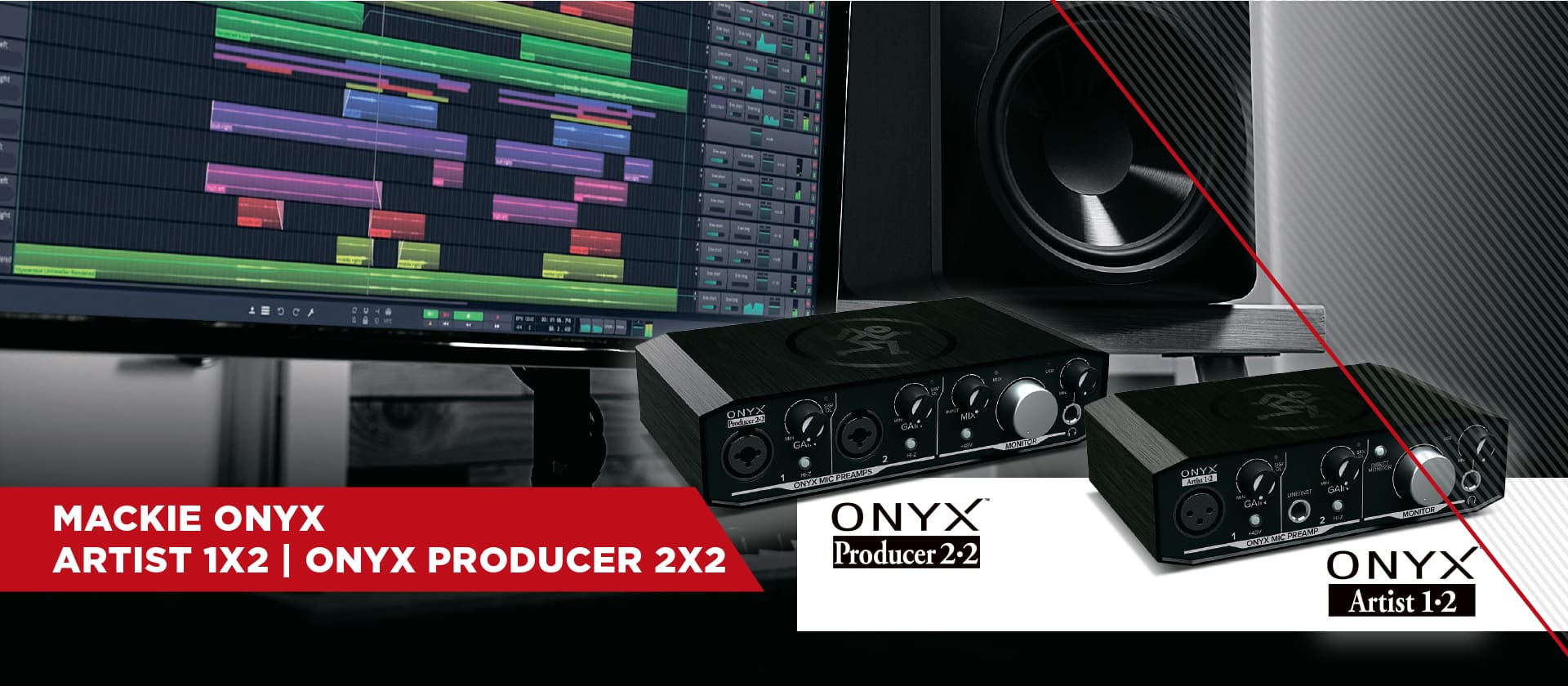 Mackie Onyx Artist 1x2, Onyx Producer 2x2 — недорогие USB интерфейсы для звукозаписи!