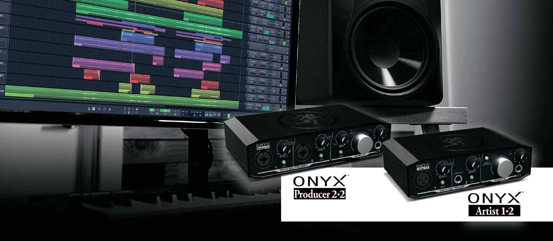 Mackie Onyx Artist 1x2, Onyx Producer 2x2 — недорогие USB интерфейсы для звукозаписи!