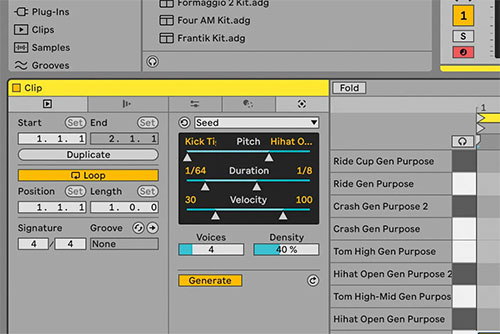 Новые MIDI инструменты в Ableton Live 12